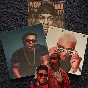 Hip-Hop Artist tattoo Set